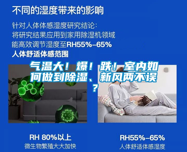 氣溫大！爆！跌！室內(nèi)如何做到除濕、新風(fēng)兩不誤？