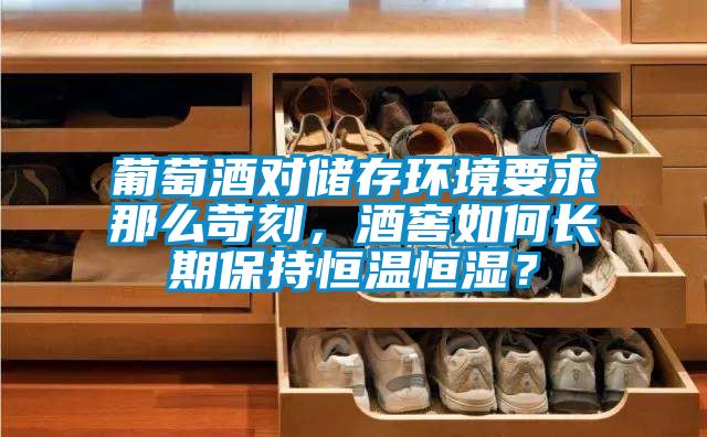 葡萄酒對(duì)儲(chǔ)存環(huán)境要求那么苛刻，酒窖如何長(zhǎng)期保持恒溫恒濕？