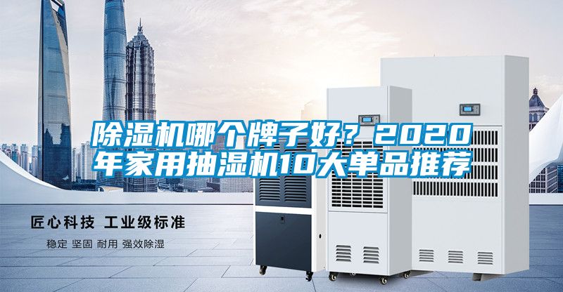 除濕機哪個牌子好？2020年家用抽濕機10大單品推薦