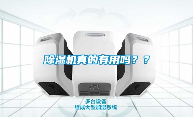 除濕機真的有用嗎？？